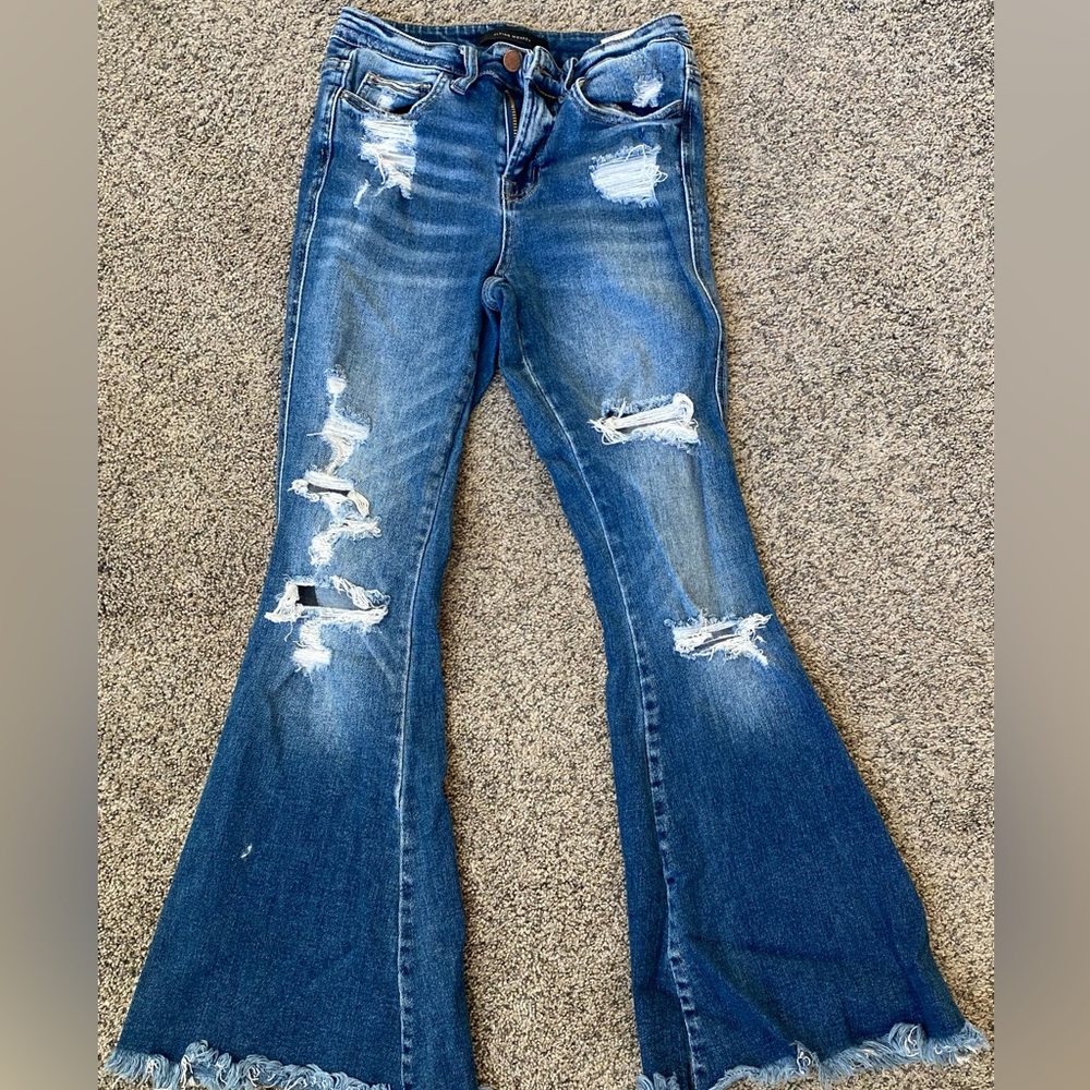 Women’s Flying Monkey brand flare jeans